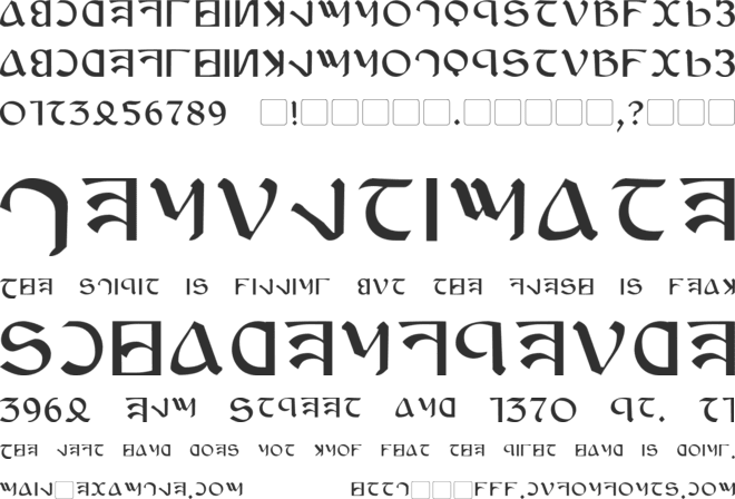 Anayanka font preview