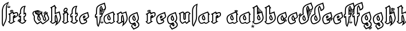 LRT White Fang Regular font