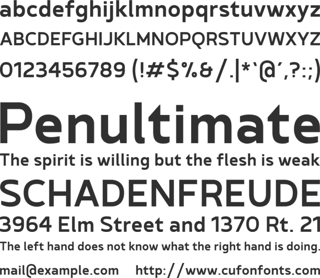 Betm font preview