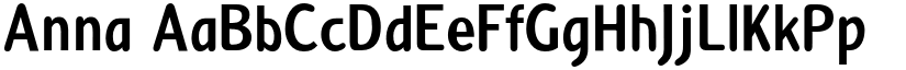 Anna font