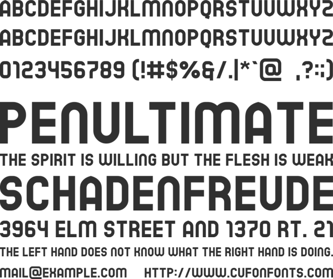 Corma font preview