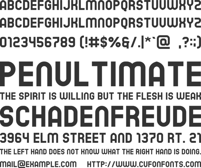 Corma font preview