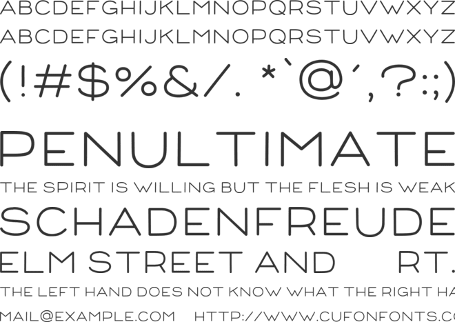 Corn Demo font preview