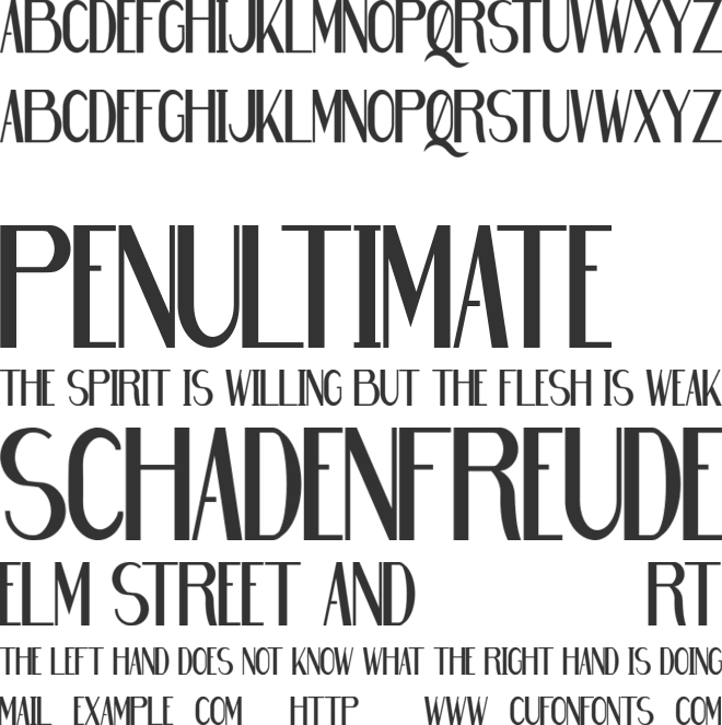 Fabulouscity Demo font preview