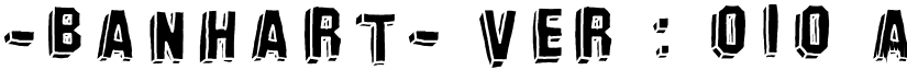 -banhart- ver : 010 font