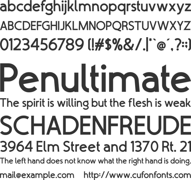 Pastika DEMO font preview