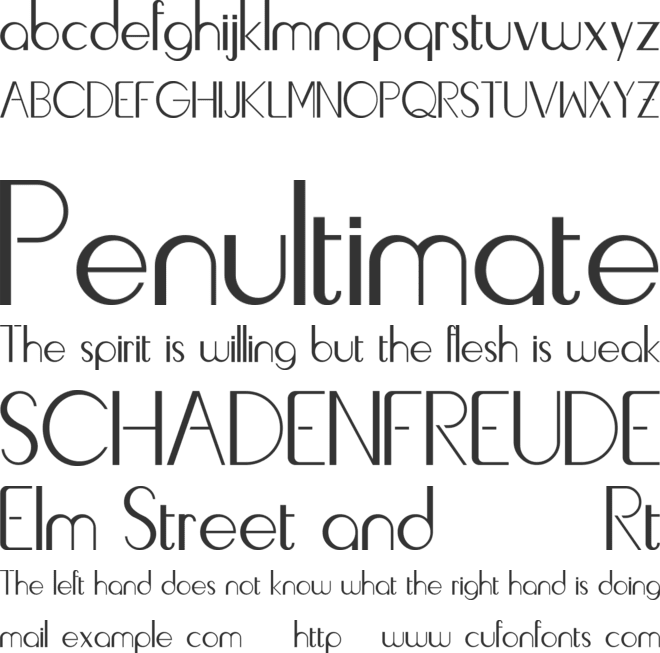 Livingston Demo font preview