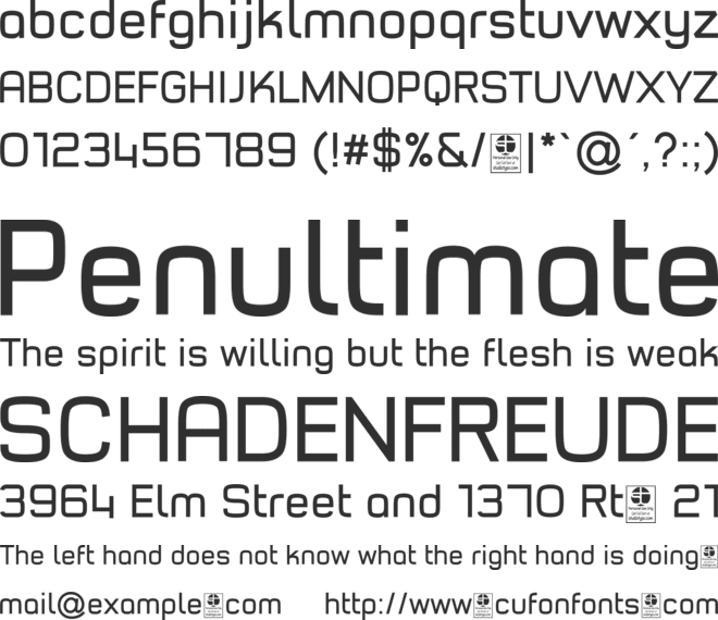 Typo Style Demo font preview