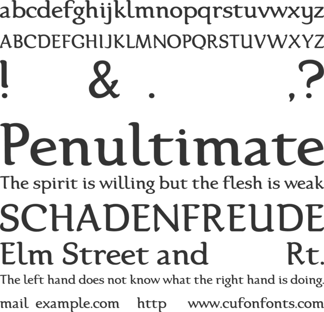 Karolina-DEMO font preview