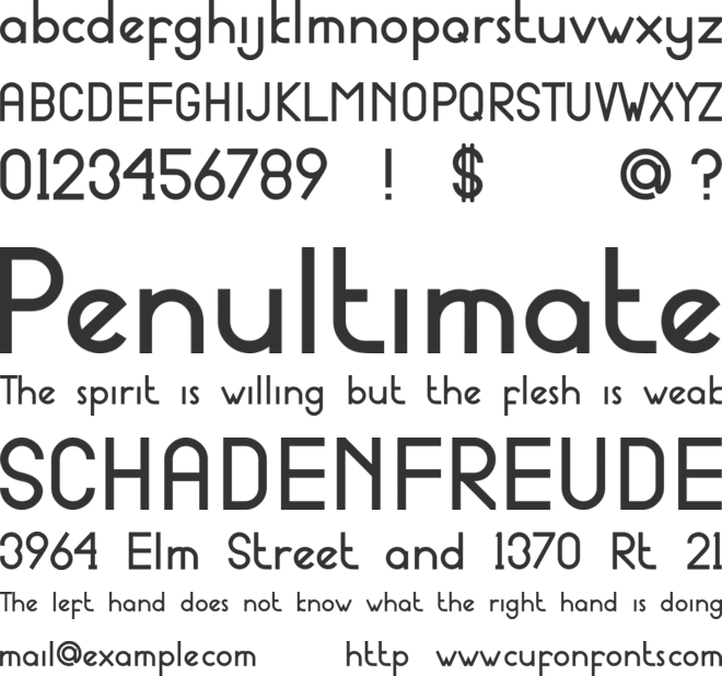 Portaledge Pro Demo font preview