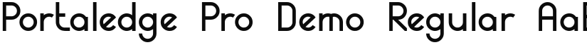 Portaledge Pro Demo font download
