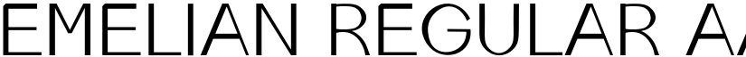 EMELIAN Regular font