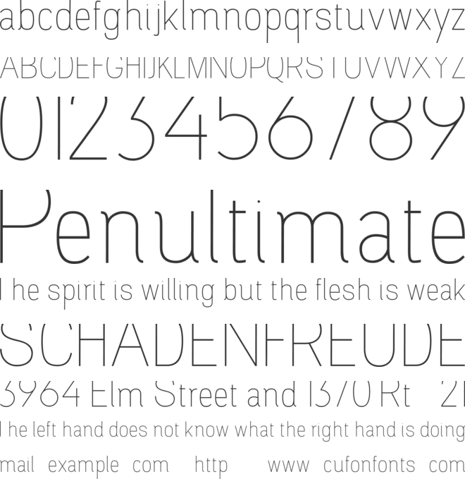 Magnolla Demo font preview
