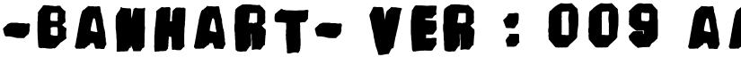 -banhart- ver : 009 font
