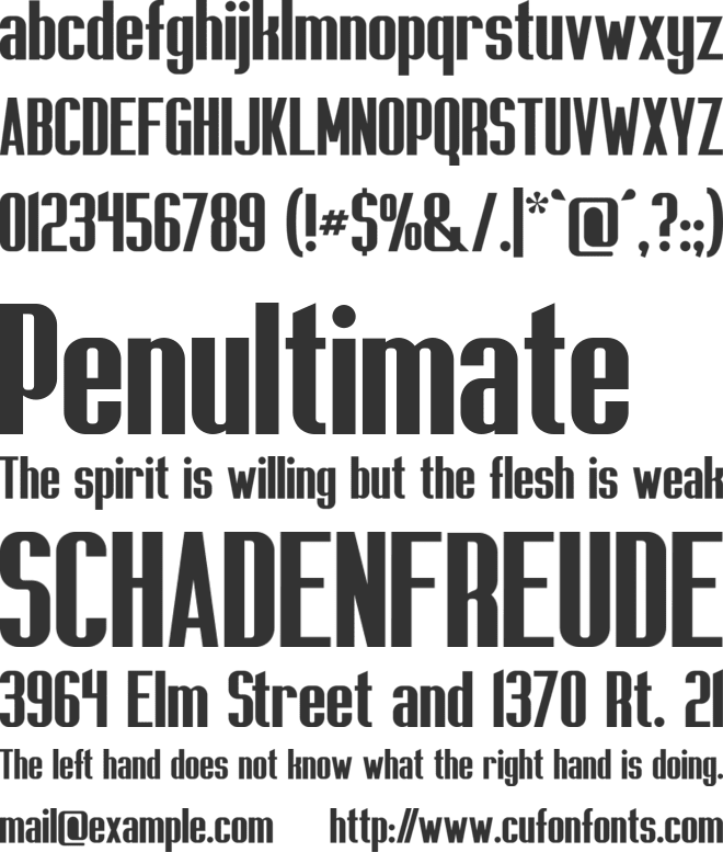 Capicola Sansish font preview