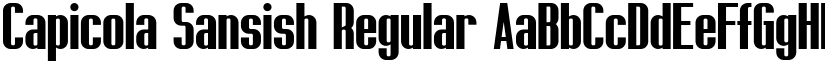 Capicola Sansish font download