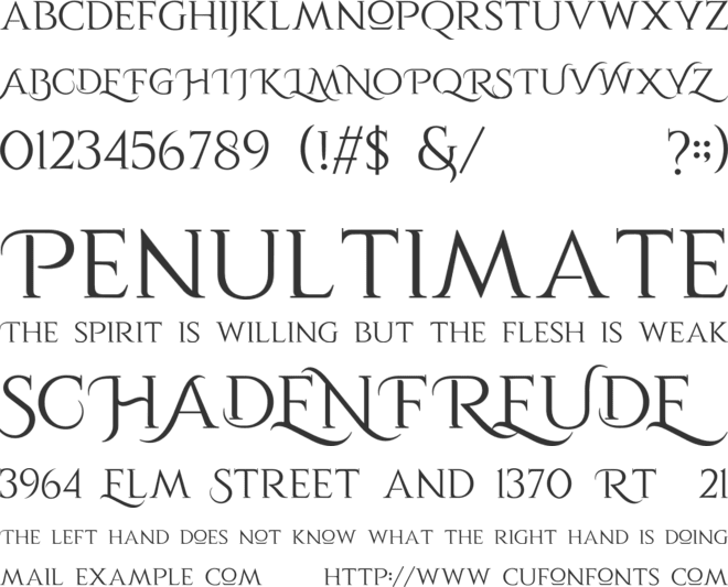 Qardoos Personal Use font preview