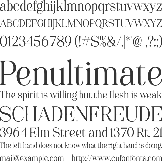 Karatone DEMO font preview