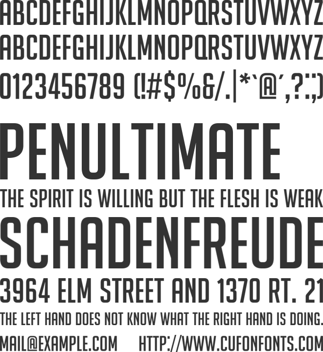 Koverwatch font preview