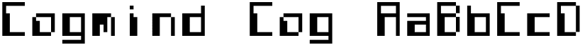 Cogmind Cog font