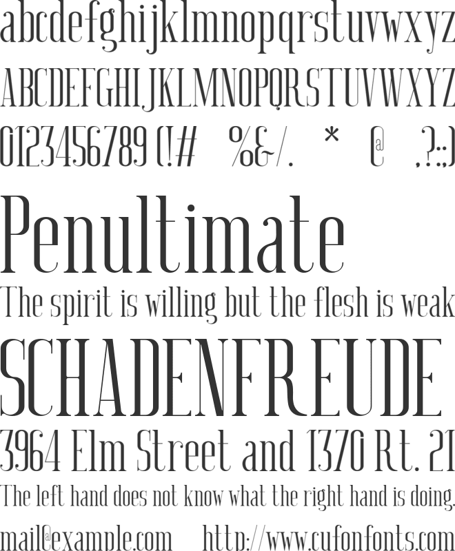 Khalisa_DEMO font preview