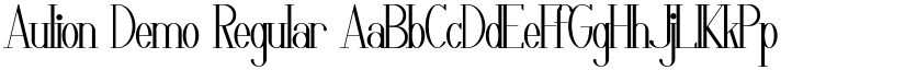 Aulion Demo Regular font