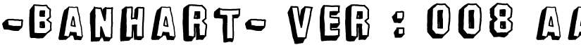 -banhart- ver : 008 font