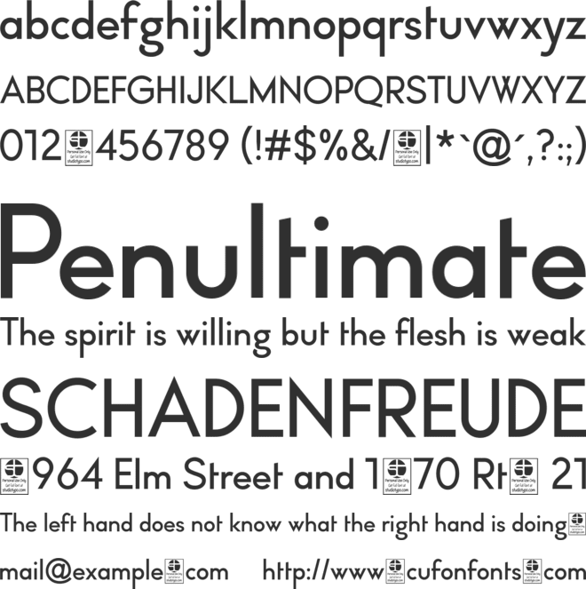 Typo Formal Demo font preview