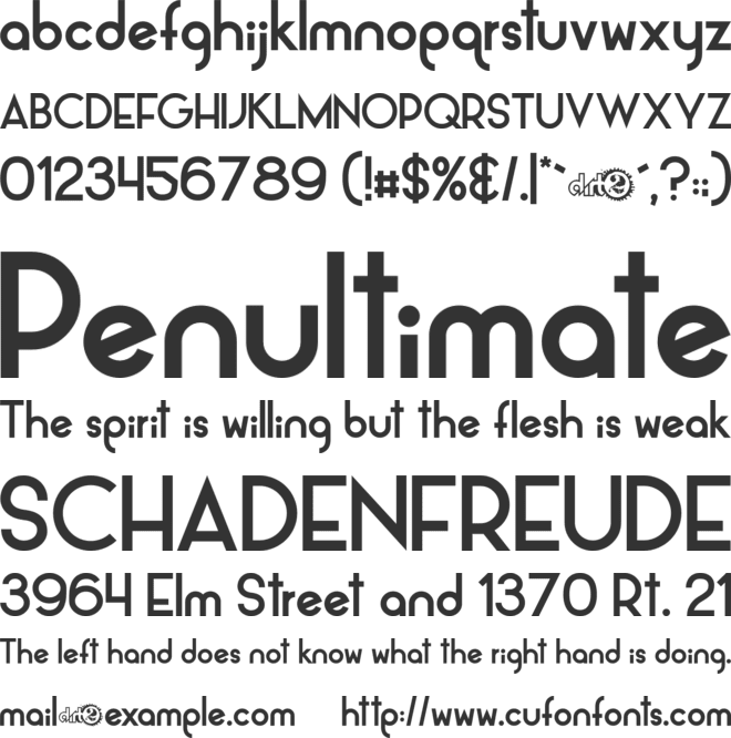 Alpaca Scarlett Demo font preview