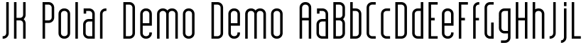 JK Polar Demo font download