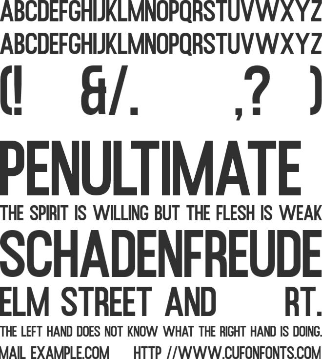 Rusted Orlando Sans Demo font preview