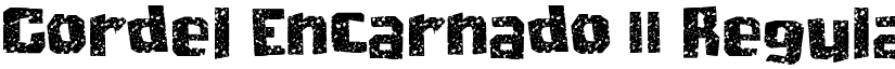 Cordel Encarnado II font download