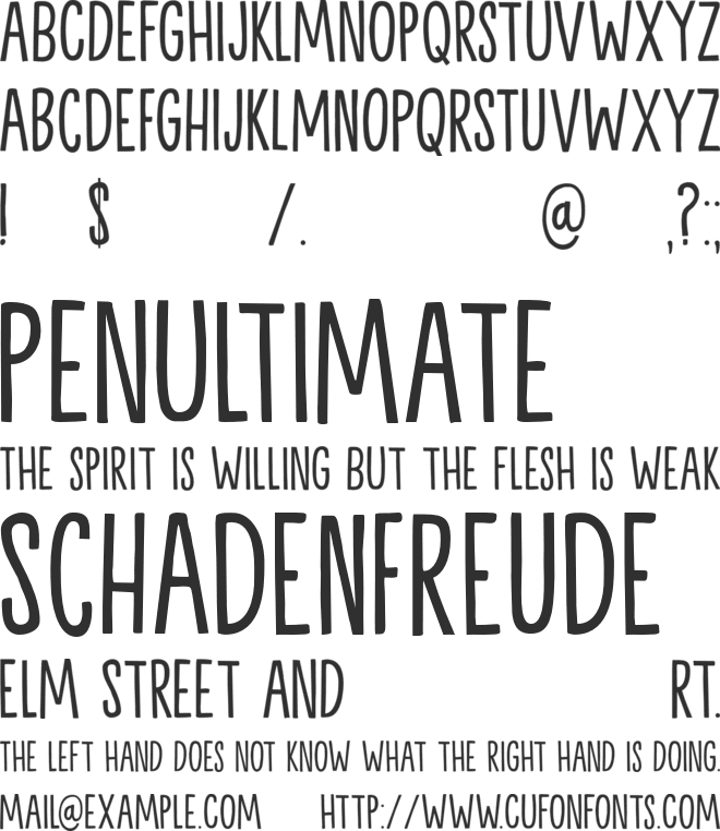 Background Echo DEMO font preview