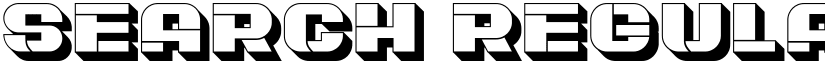 Search Regular font