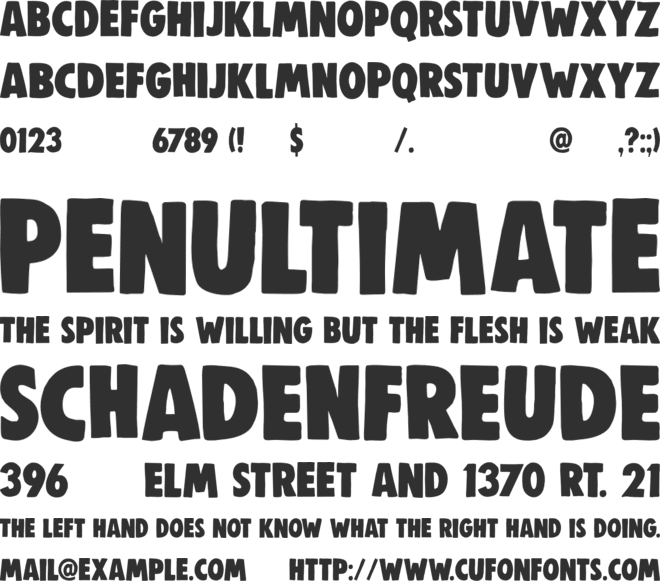 DK Woolwich font preview