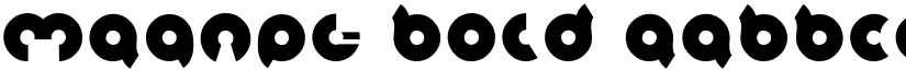 magnet Bold font