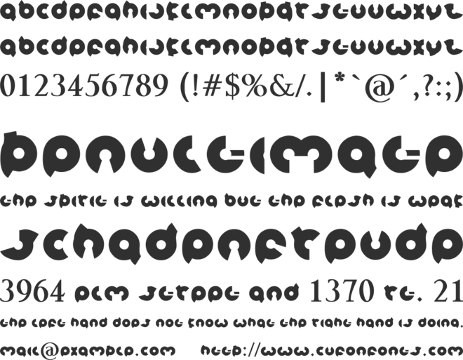 magnet font preview