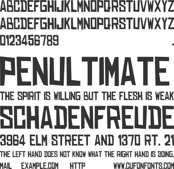 DEAR RADITASS font preview