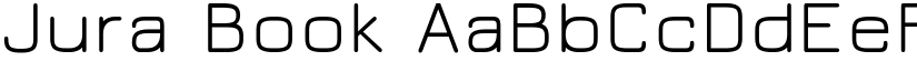 Jura Book font