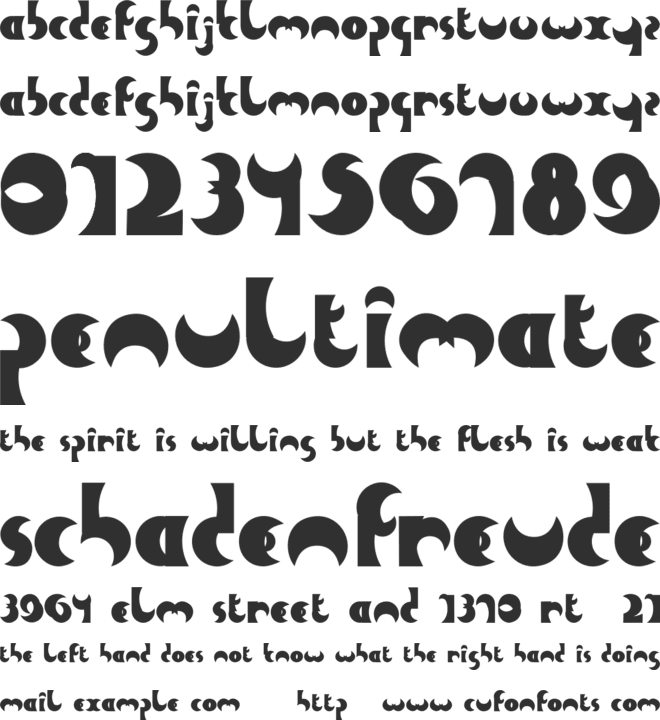 HeavyMoonA font preview