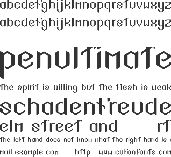 Sigil_Sans font preview