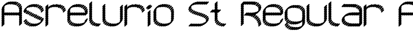 Asrelurio St Regular font