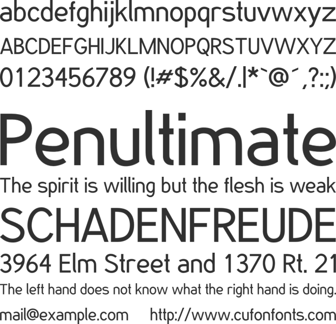 Phat Otto font preview