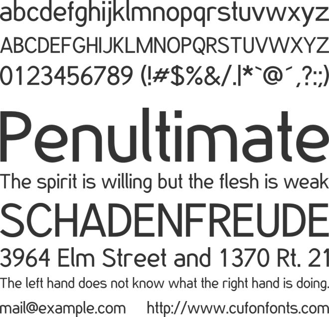 Phat Otto font preview