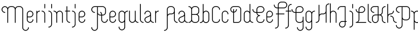 Merijntje font download