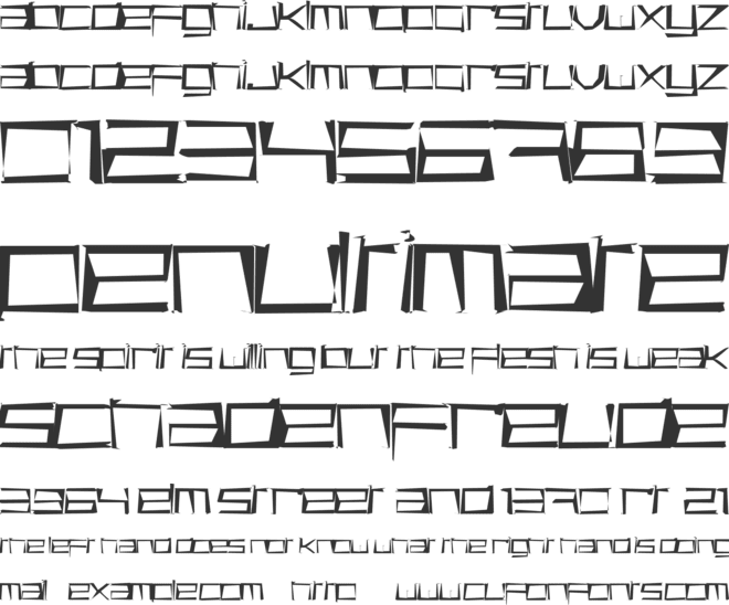 Basica Cartoon font preview