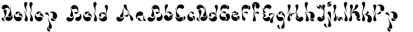 Dollop Bold font