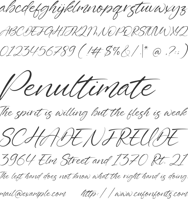 Energetica font preview