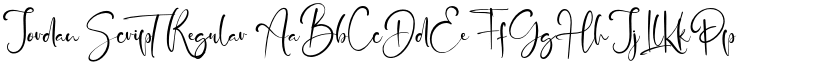 Jordan Script font download