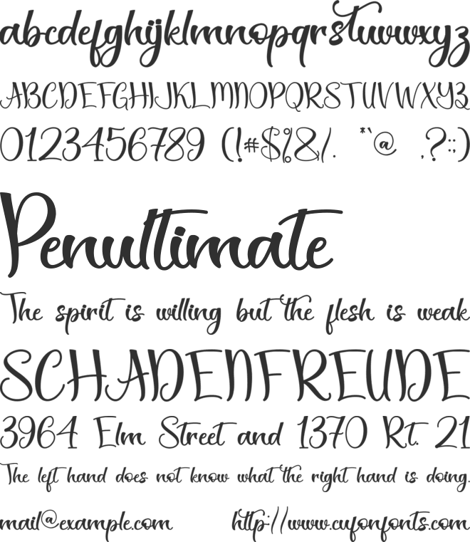 Christmas Stamp - Personal Use font preview